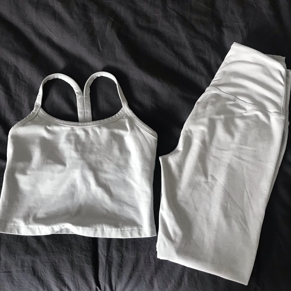 Beyond yoga space dye tank and legging - for sale as set or separately!